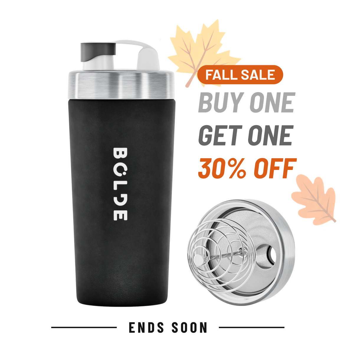 BOLDE Bottle | 26 oz – Black