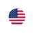 White American Flag