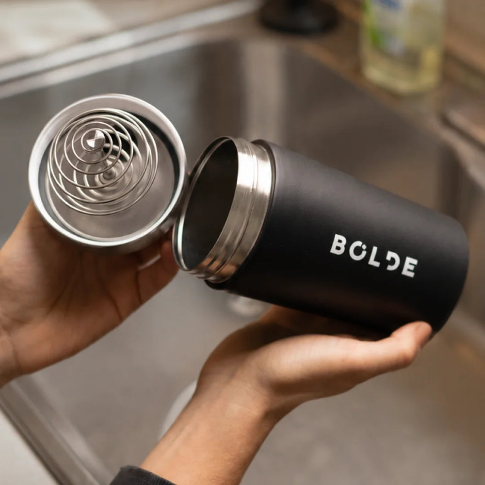 Stainless steel inside of the BOLDE Bottle